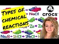 Identifying Types of Chemical Reactions with Crocs