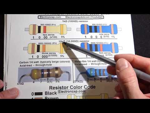 47 ohm resistor color code