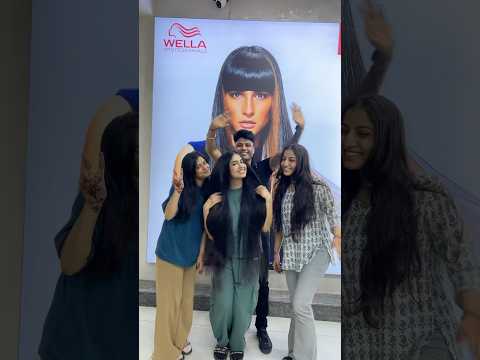 Yashi Miku Devanshi hair wash 🧼 @SuyashVlogs #love #hairbysanjeev #hairwash #haircare 