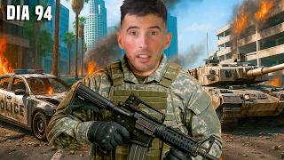 SOBREVIVÍ 100 DÍAS como SOLDADO MILITAR  en GTA 5! (Mods)