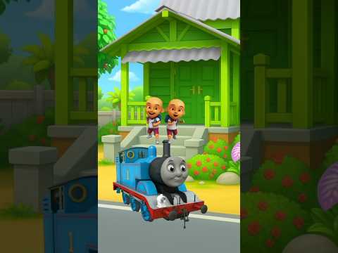 upinipin pulang sekolah di antar thomas #shorts #upinipin #viral