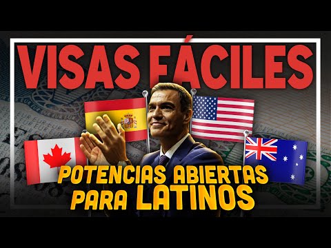 7 POTENCIAS con las VISAS MÁS FÁCILES de OBTENER