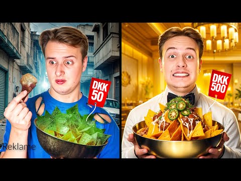 50 VS 500 KR NACHOS!!