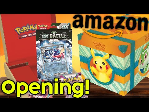 Opening Amazon Pokemon Card Mystery Boxes.. (Scam?)