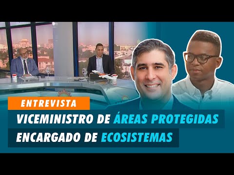 Federico Franco, Viceministro de Área Protegidas, Lemuel Familia, Encargado de Ecosistemas | Matinal