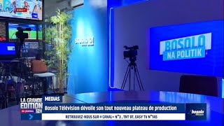 BOSOLO NA POLITIK | MEDIAS : BOSOLO TÉLÉVISION DÉVOILE SON TOUT PREMIER PLATEAU DE PRODUCTION
