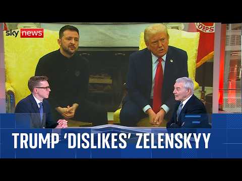 Michael Clarke analyses Trump's 'disliking' of Zelenskyy