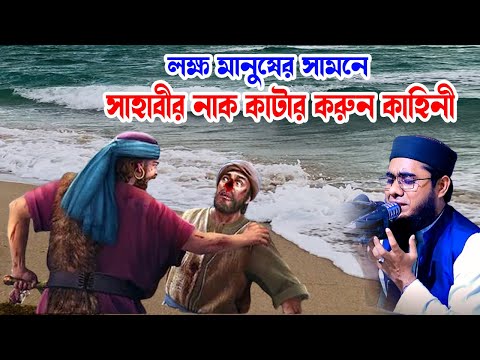 লক্ষ মানুষের সামনে সাহাবীর নাক কাটার করুন কাহিনী shahidur rahman mahmudabadi new waz মাহমুদাবাদী