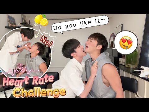 Will My Boyfriend's Heart Rate Spike When We Do A Super Hot "Ice Cube Kiss"🔥? Heart Rate Challenge❤️