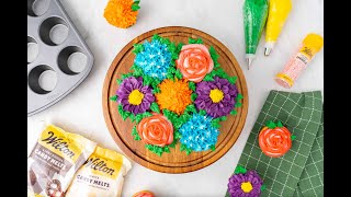 How to Make a Blooming Flower Cupcake Bouquet