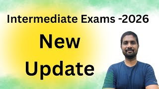 Inter exams 2026 New update 
