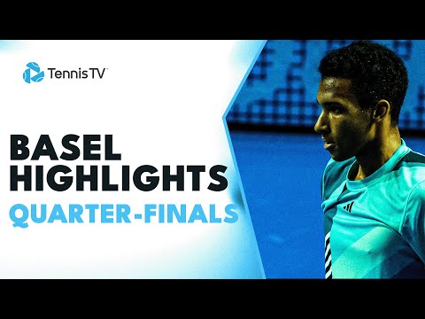 Auger-Aliassime Faces Shevchenko; Rune & Hurkacz In Action | Basel 2023 Quarter-Final Highlights