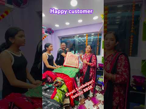Happy customer, Shruti Sambalpuri fashion BBSR