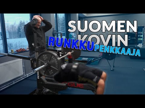 Suomen kovin runkkupenkkaaja?! | 100kg toistokisa