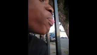 lick a door