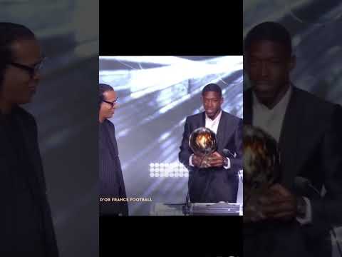 Finally won the Ballon d'or...#cr7 #aura #football