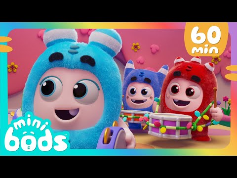 Battle of the Bands! | 60 Minutes of Minibods | Funny Stories | Preschool Cartoons