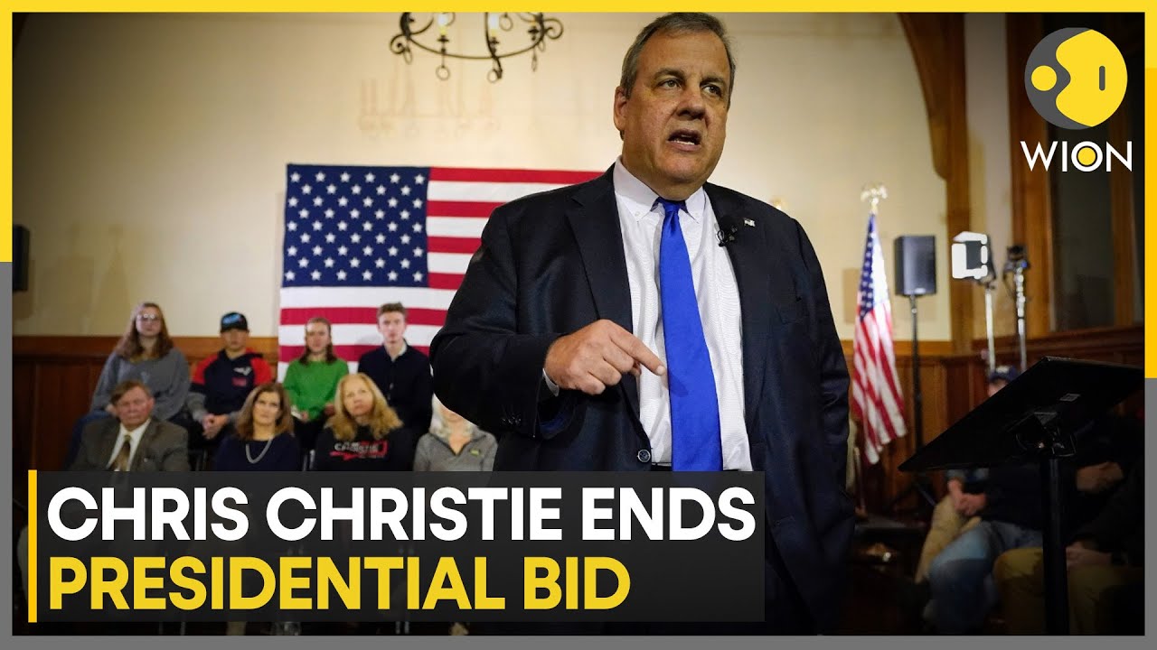 US: Chris Christie drops out of Republican Presidential race