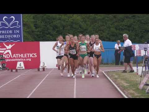 1500m women final England Championships 31st July 2022
