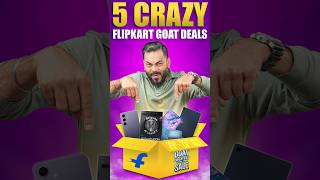 Top 5 Crazy Flipkart GOAT Deals ⚡️#TrakinShorts #FlipkartGOATSale