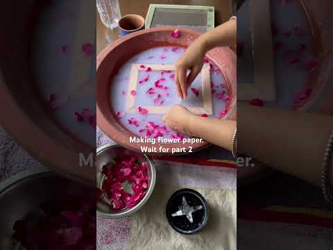 Make paper at home using discarded paper sheets. Buy our paper making kits at www.papernest.in