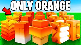 $0 to $1 Trillion Using ONLY ORANGE Seeds in Grow A Garden!