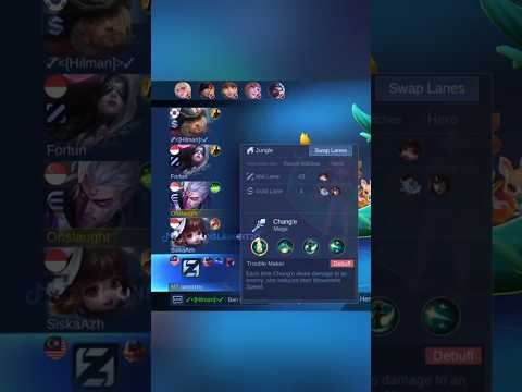 Ketemu Change Jungle #mobilelegends #mlbb