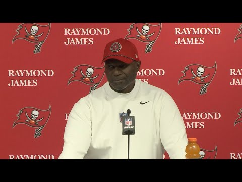 Todd Bowles on His Message To Team After Wild Card Round | Press Conference | Tampa Bay Buccaneers
