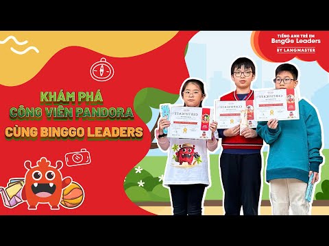 Giáng sinh tuyệt vời của các bé BingGo Leaders tại công viên Pandora