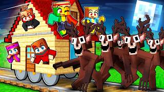 Transformer un Train en MAISON pour Affronter 99 Nuits sur Minecraft !