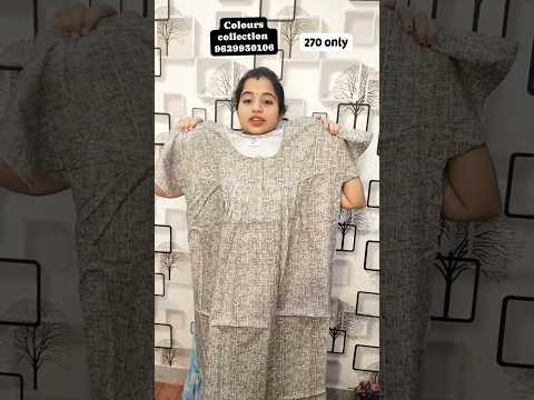 9629930106 Colours collection #brandingwithshakthi #kaftan #nighty #cottonnighty #shorts #nightysale