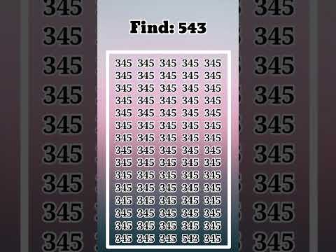 Find the 543 Number game #maths #facts #trending #ssc #shortsfeed #upsc