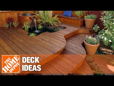 How To Build A Floating Deck, Floating Deck With Fire Pit Ideas