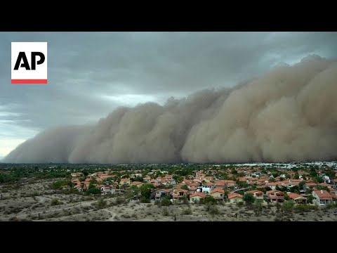 YouTube video thumbnail: Watch: Massive Haboob Hits Phoenix, Leaving Tens of Thousands Without Power