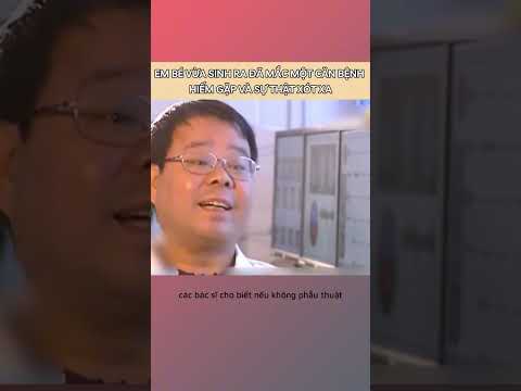 Em bé vừa sinh ra đã mắc phải căn bệnh hiếm gặp và sự thật xót xa 😢