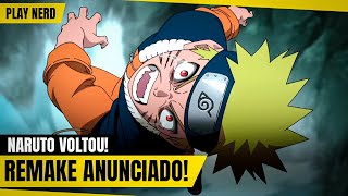 🔥 Naruto ESTÁ DE VOLTA! Remake ANUNCIADO para 2025!