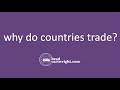 International Trade Concepts and Impacts