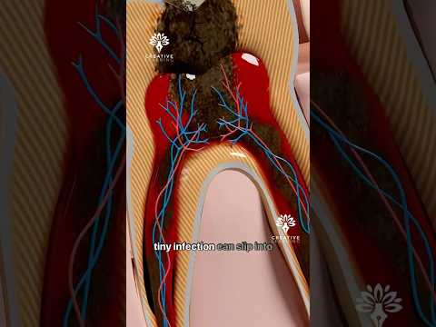 Can a Rotten Tooth Really Kill You? 😱 #toothinfection #short - Creativelearning3d