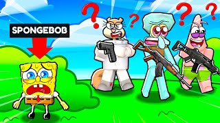 Roblox Hide and SHRINK! (SPONGEBOB IS TINY!)