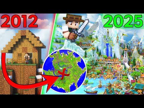 I Spent 12 Years Building One EPIC Minecraft World!