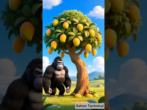 कबूतर और तोता की आम के पेड़ वाली कहानी | Hindi Moral Story | Kids Animation #ai #ai video