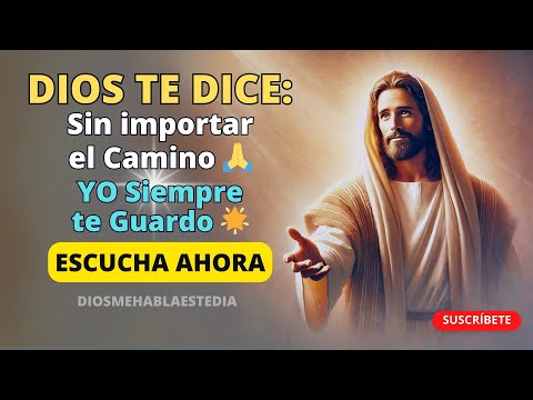 DIOS TE DICE HOY: 🌟 NO IMPORTA CUÁN OSCURO O DIFÍCIL PAREZCA EL CAMINO, YO SIEMPRE TE GUARDO 🙏✨