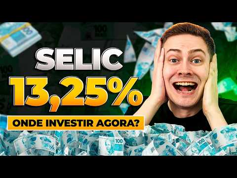 🥇 10 MELHORES INVESTIMENTOS DE RENDA FIXA COM LIQUIDEZ DIÁRIA COM SELIC EM 13,25%