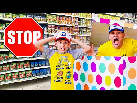 Jason e Alex imparano le regole di comportamento al supermercato | Video per bambini