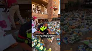 Pembungkusan Barang Agihan #sumudnusantara #misisudan