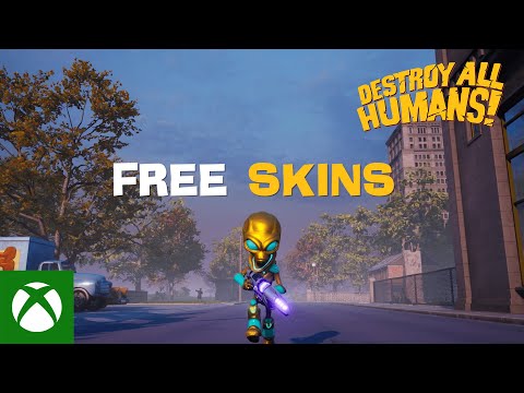 Destroy All Humans! - Free Skins Trailer