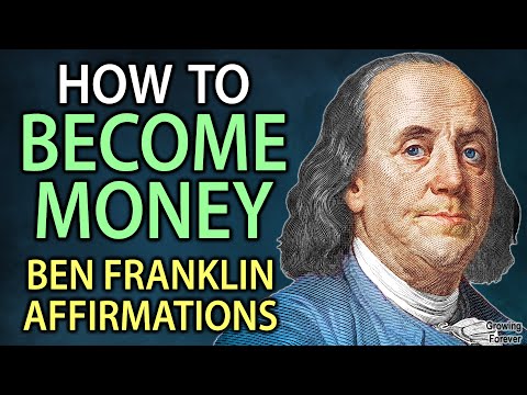 The SECRET to Manifest MONEY! Ben Franklin Affirmations - Wealth While You Sleep Meditation