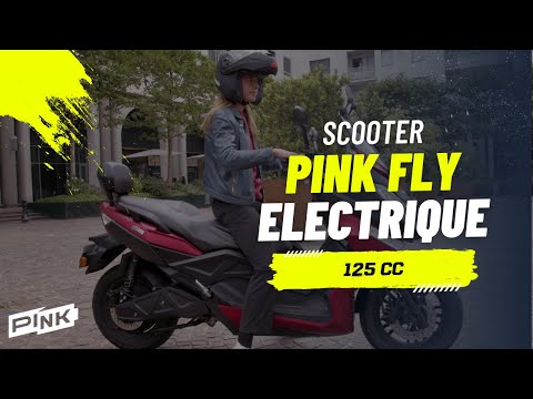 Maxi-scooter électrique Pink Fly 125 cc, pour rouler sur tous les axes !
