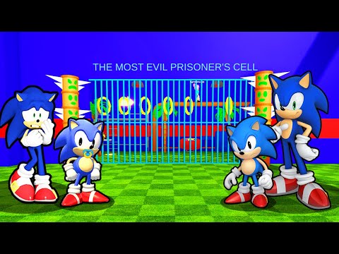 SONIC AND BABY SONIC VS EVIL SONIC AND BABY SONIC IN ROBLOX