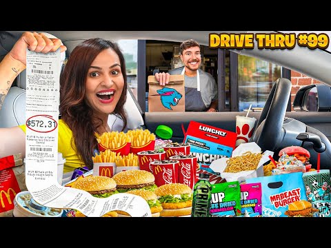 I tried EVERY DRIVE THRU in a Day ft. @MrRandomUniverse